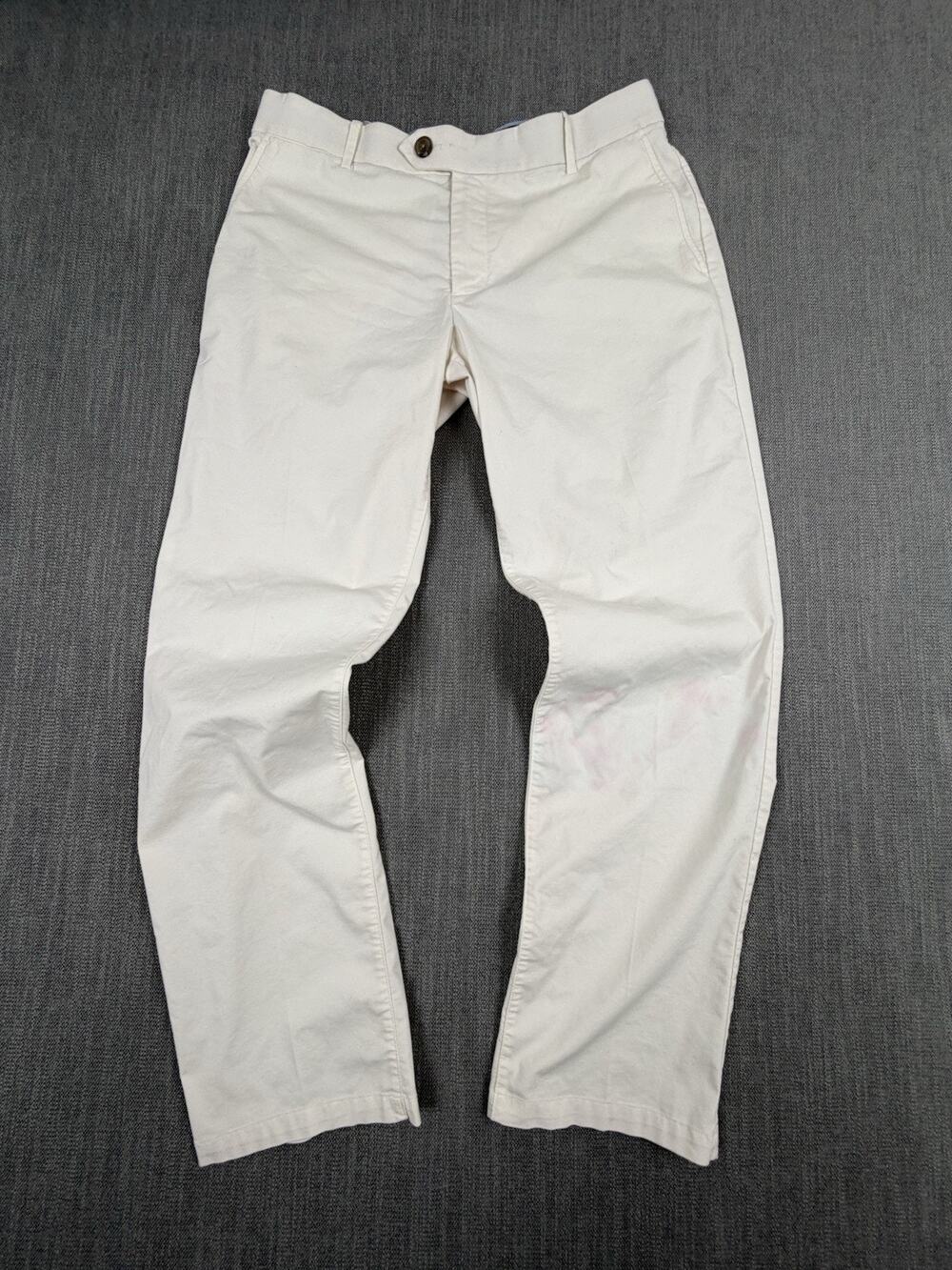 Nike Dri-FIT Men’s Golf Pants 36x32 White Stretch Chino